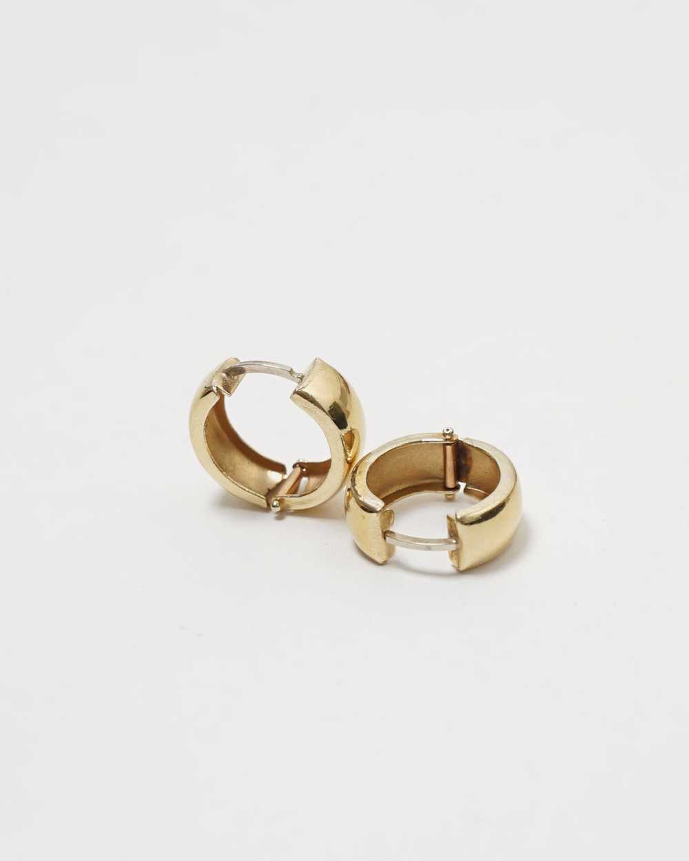 14k Gold Hoop Earrings - image 4