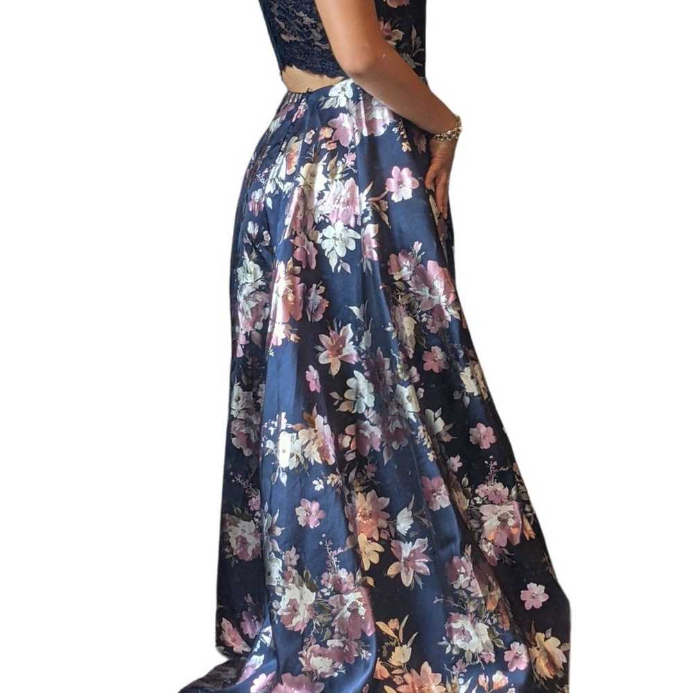 Be Smart long prom dress size 9 *Has Pockets* - image 2