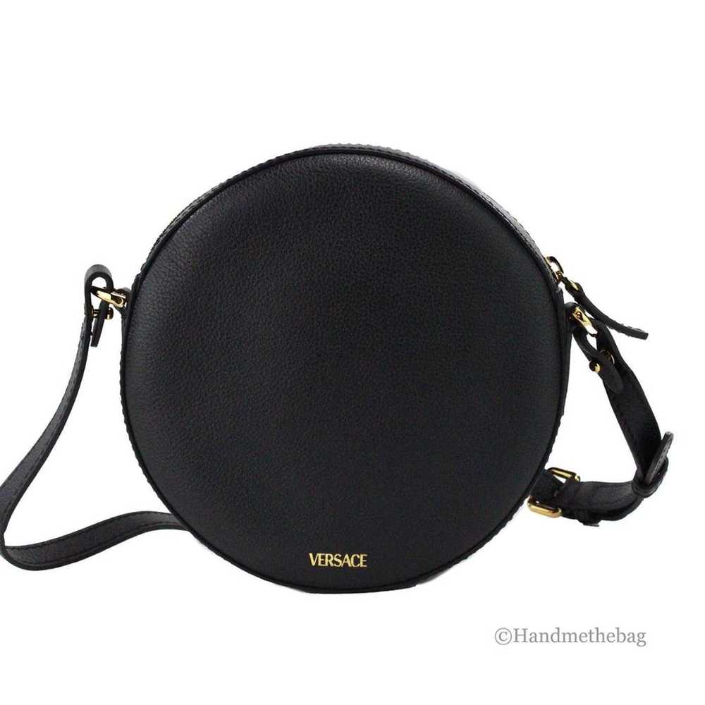 Versace La Medusa leather crossbody bag - image 2