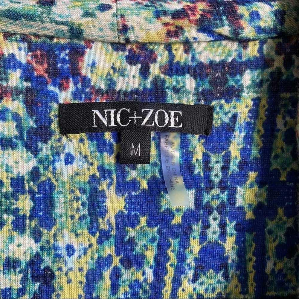 NIC+ZOE Multicolor Urban Safari Surplice Dress Si… - image 11