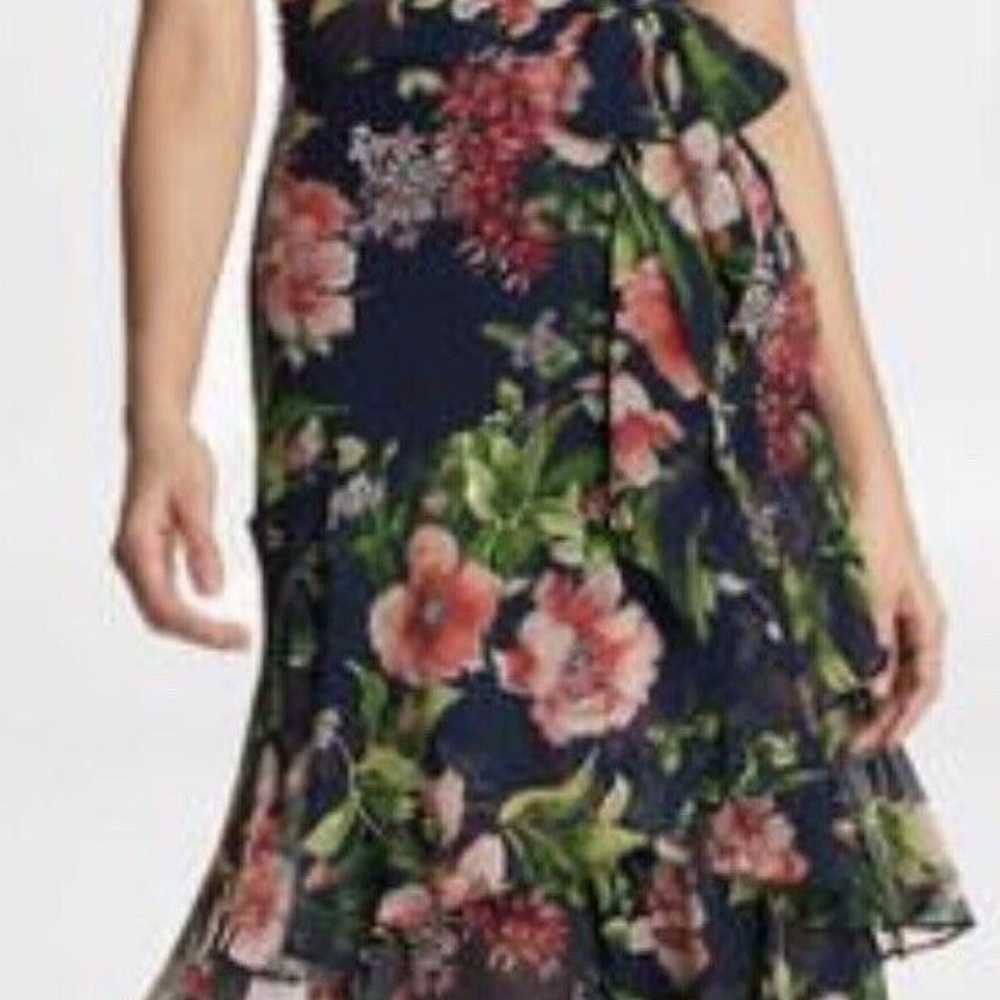 Karl Lagerfeld Paris Floral Dress Women’s Size 12 - image 1