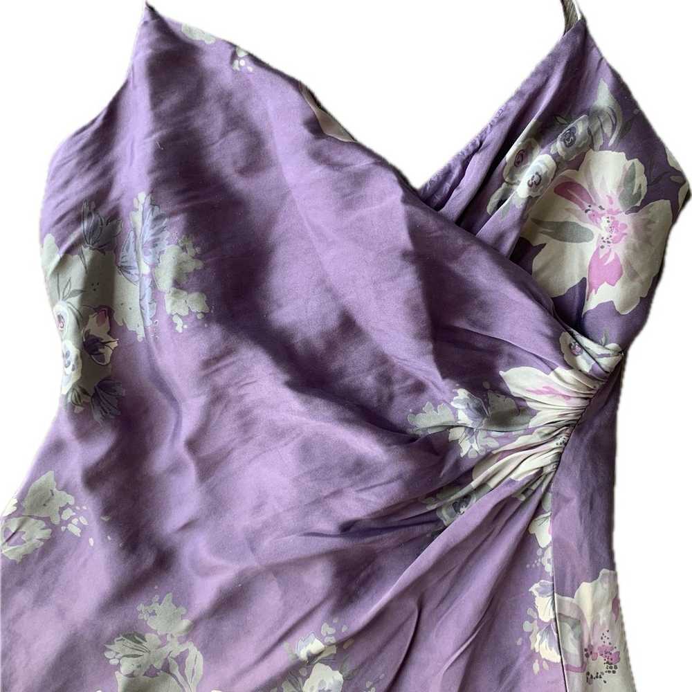 Jones New York Floral Silk Party Dress - image 3