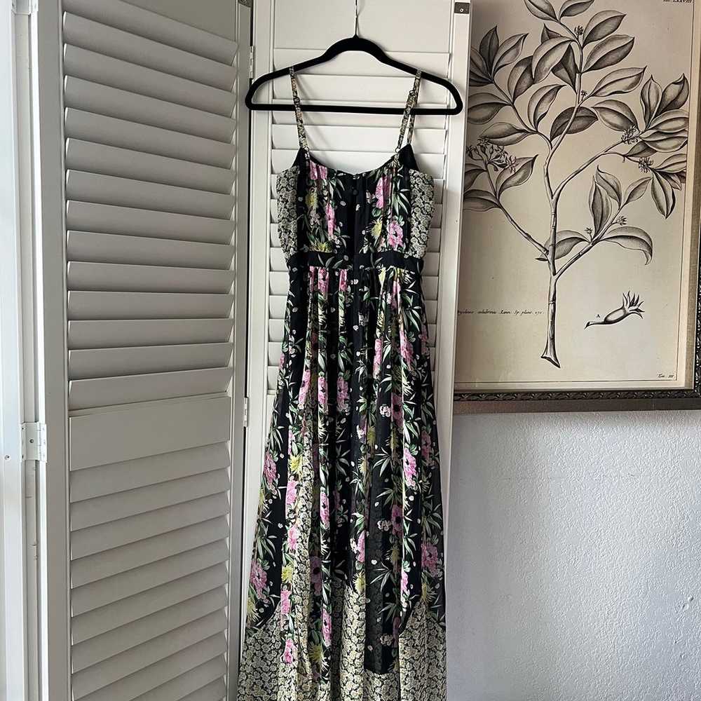 French Connection Long Floral Dress Size 2 - image 6