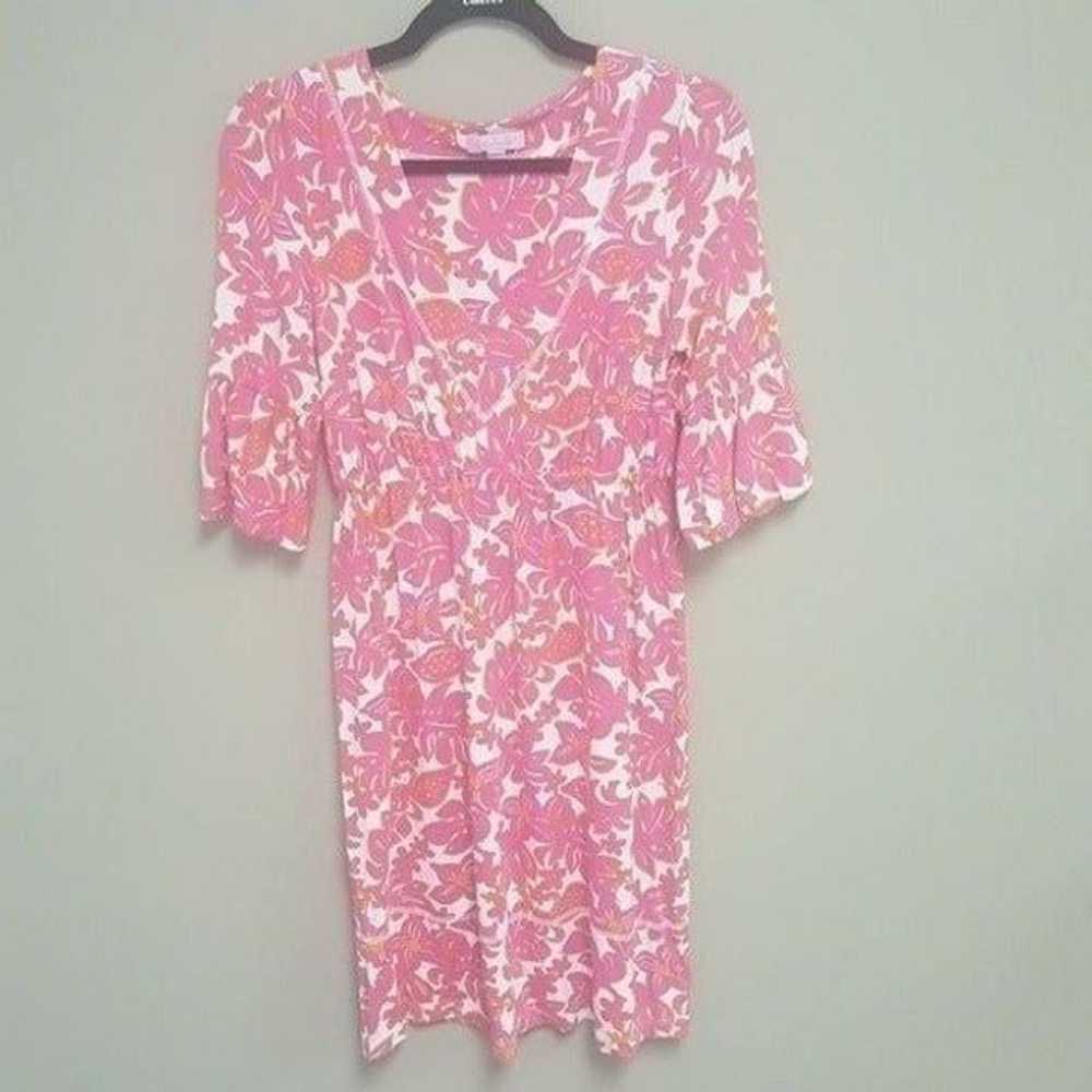 LILLY PULITZER Floral Viscose Dress - XS - image 2