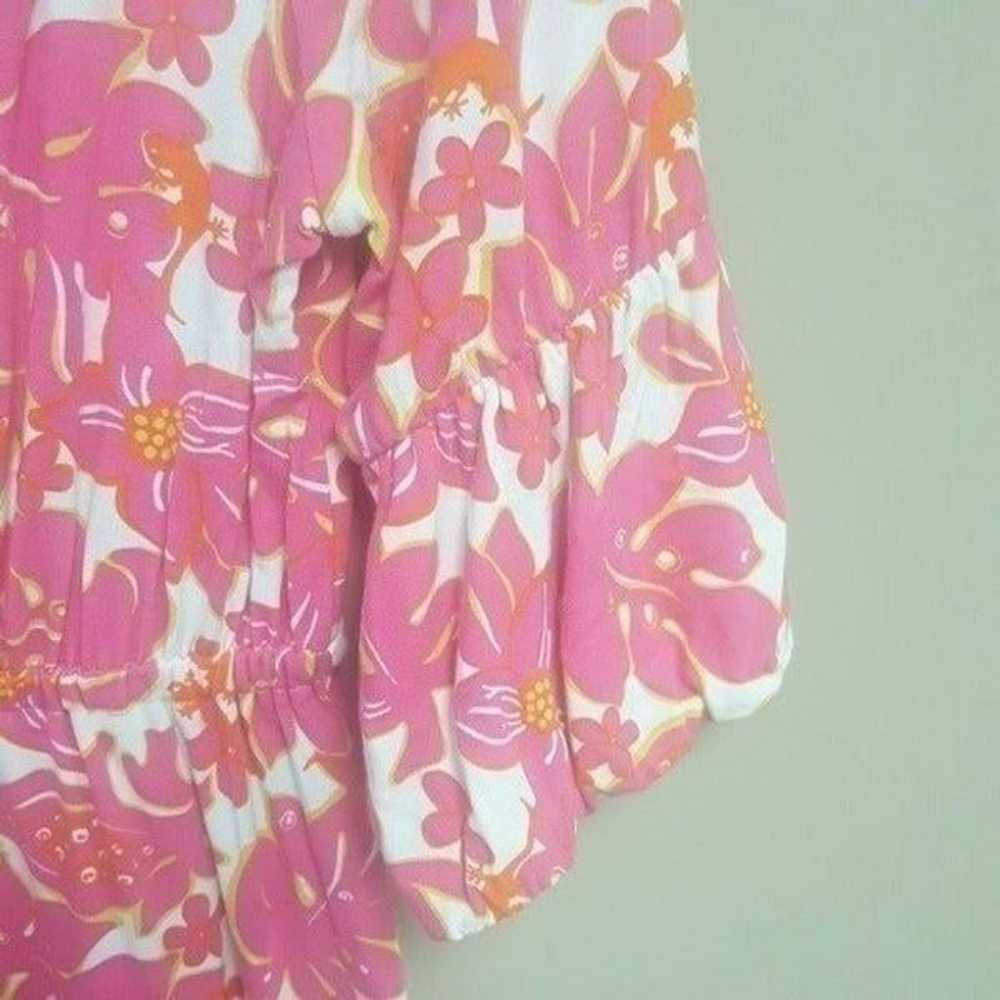 LILLY PULITZER Floral Viscose Dress - XS - image 5