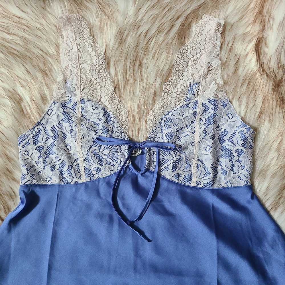 NWOT Free People Country Side Lace Trim Nightgown… - image 2