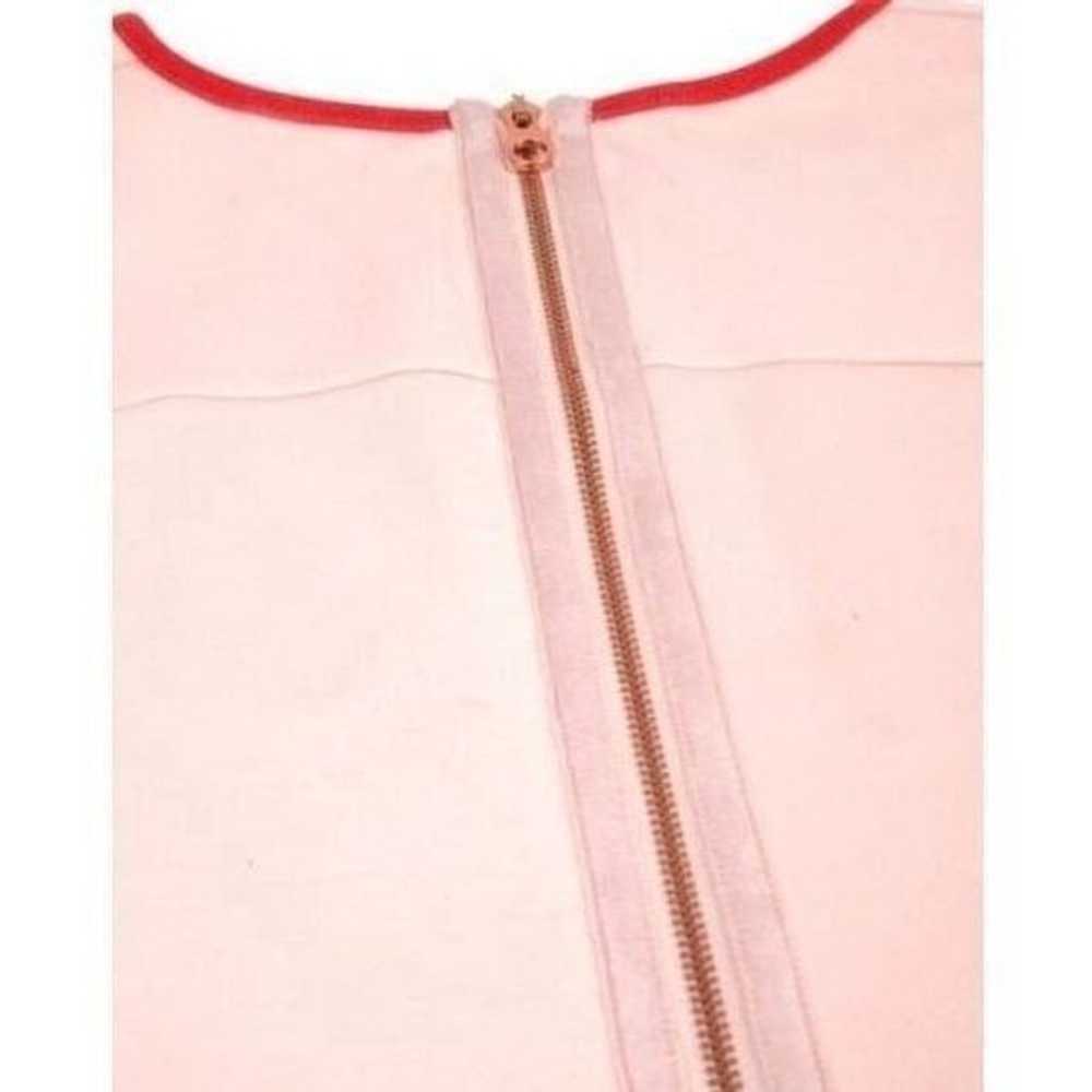 Ted Baker Val Panel Silk Jersey Pink Dress MSRP $… - image 8