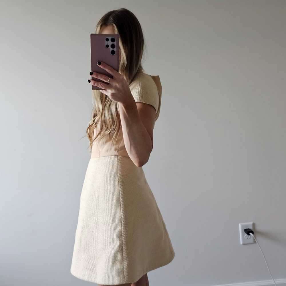 Tibi new york tweed A-line dress sz 2 - image 3