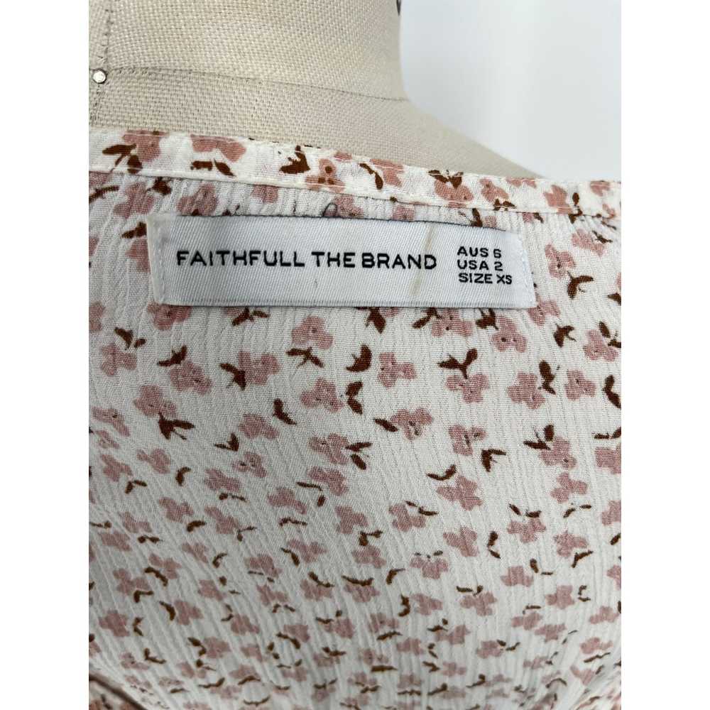 Faithfull the Brand Trinidad Tie Front Mini Dress… - image 5