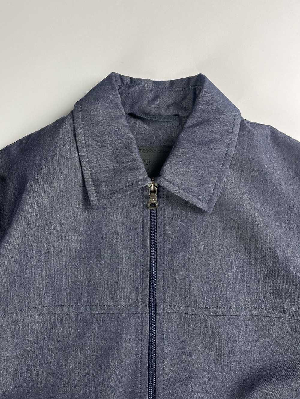 Prada Prada Double Zip Linen Jacket FW 1998 - image 7