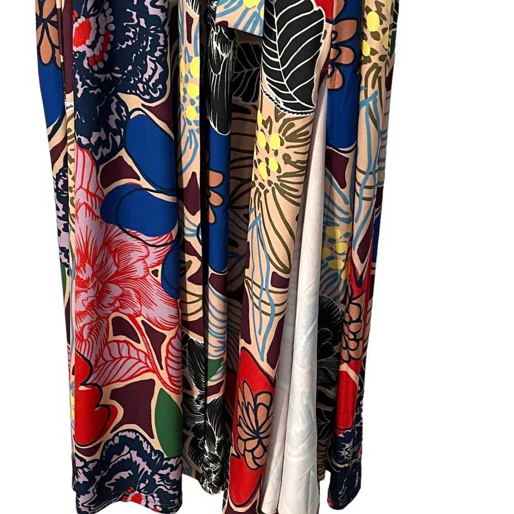 Eloquii Colorful Maxi Dress Women's Size 14 Bold … - image 5