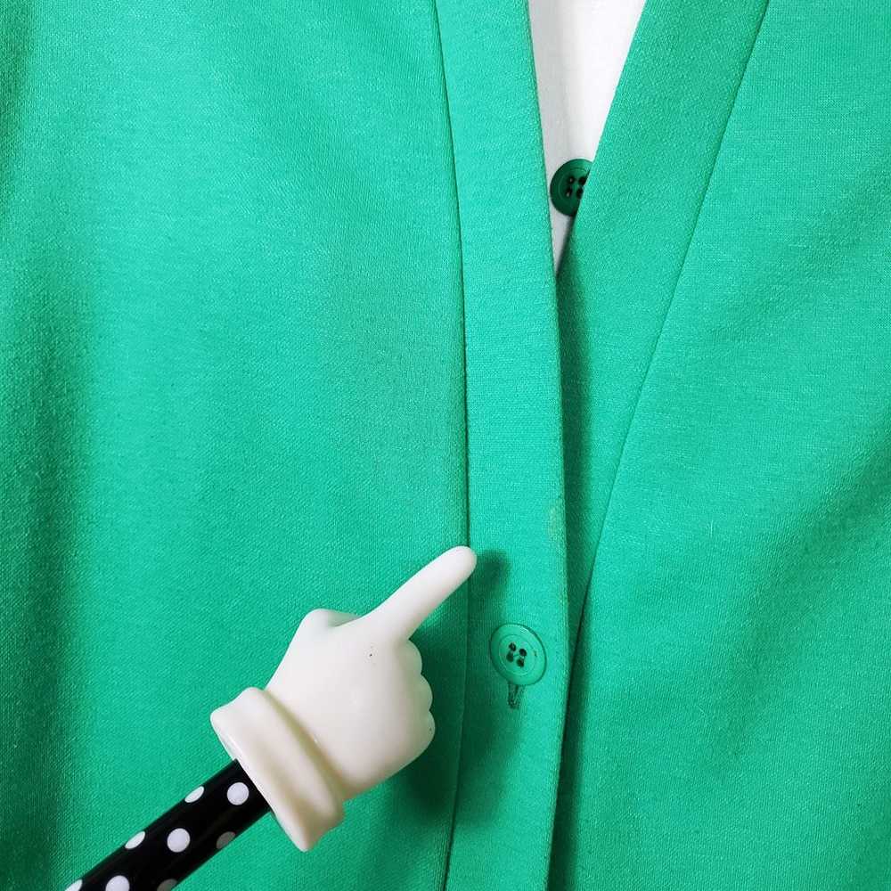 Vintage Henry Lee Belted Shirt Dress in Green Siz… - image 7