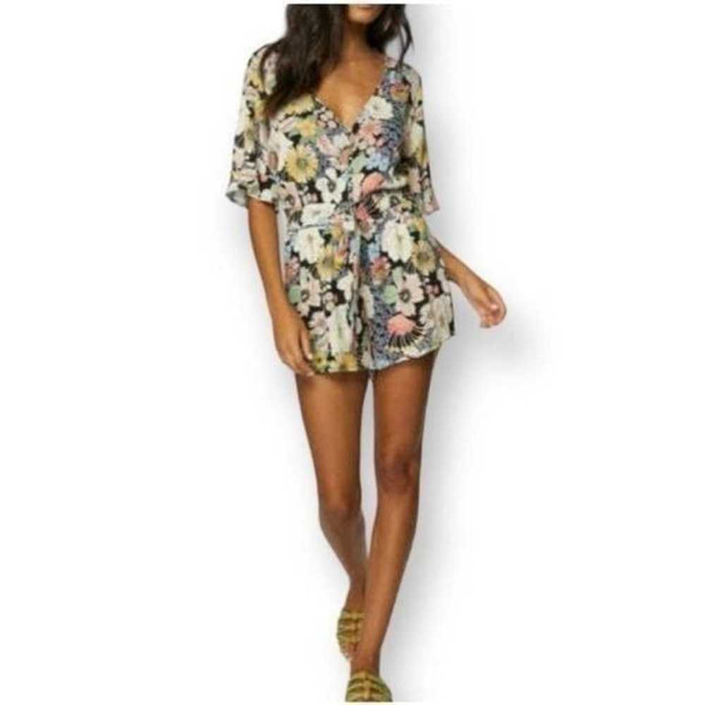 O'Neill KYRIE ROMPER BLACK MULTICOLOR FLORAL ROMP… - image 3