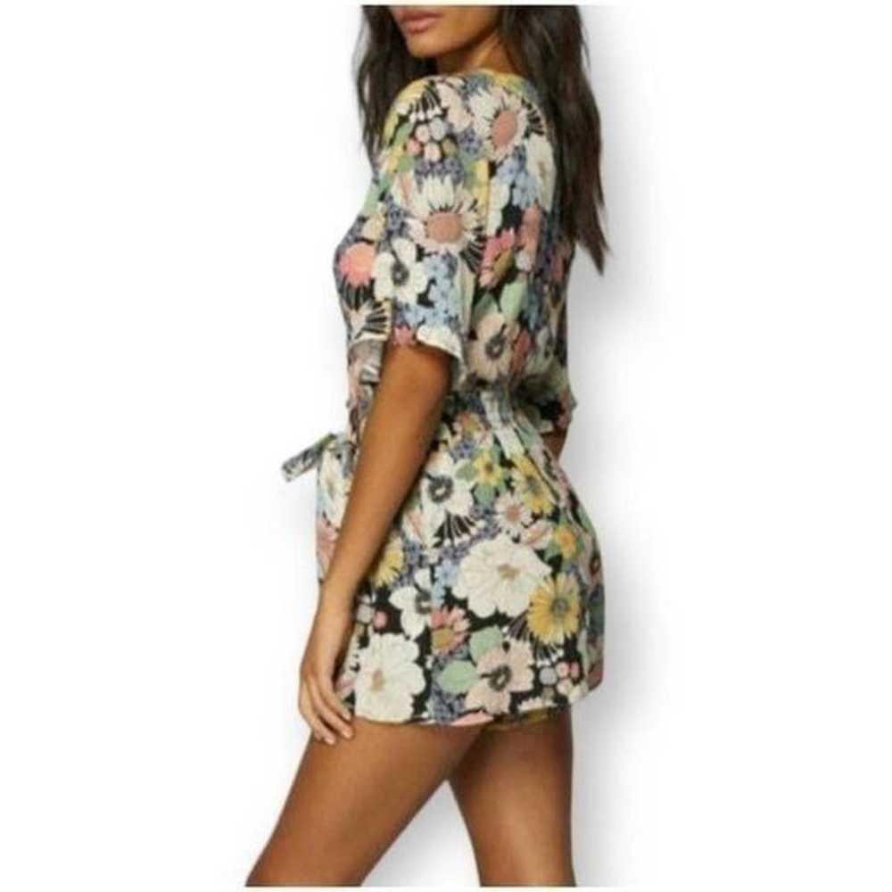 O'Neill KYRIE ROMPER BLACK MULTICOLOR FLORAL ROMP… - image 4