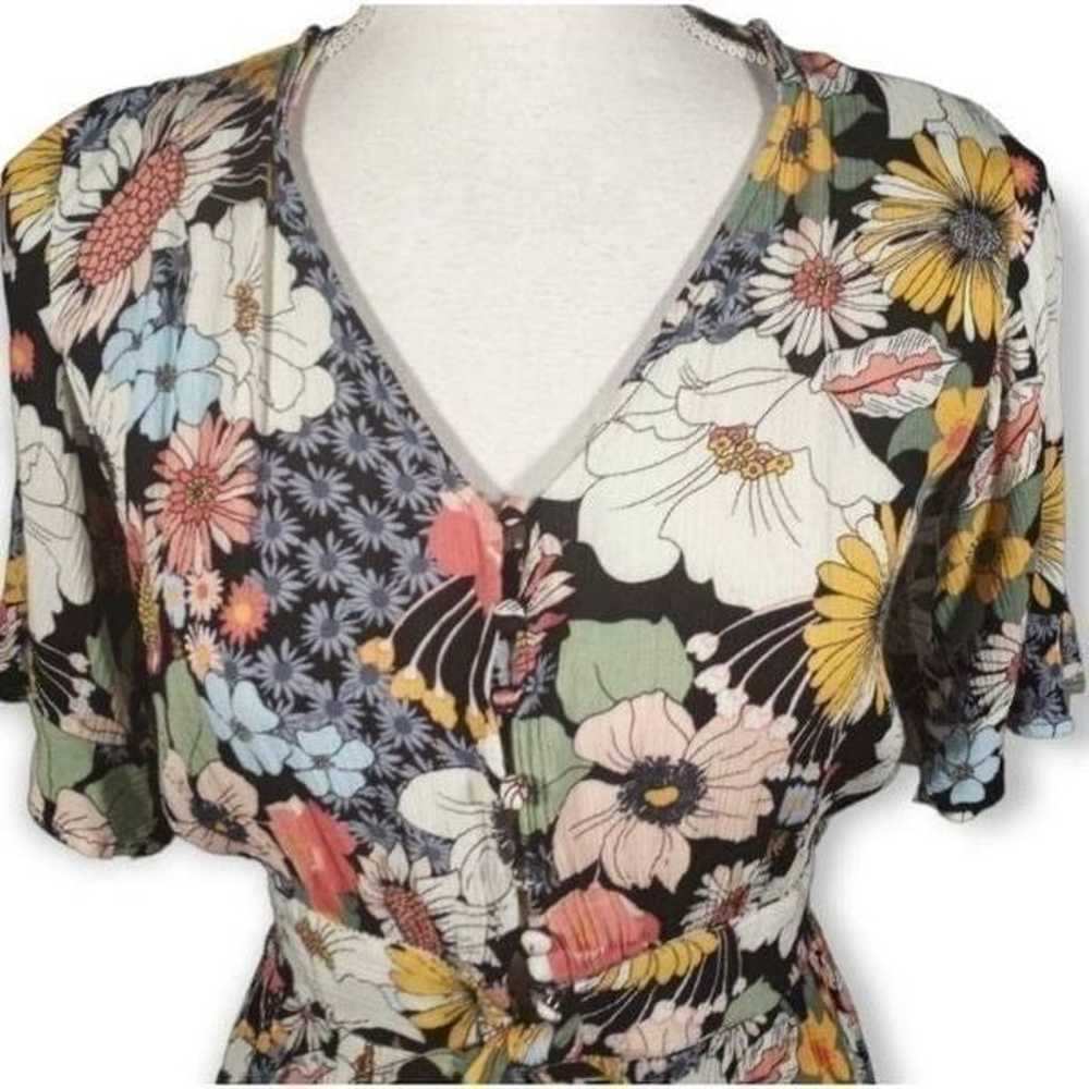 O'Neill KYRIE ROMPER BLACK MULTICOLOR FLORAL ROMP… - image 7