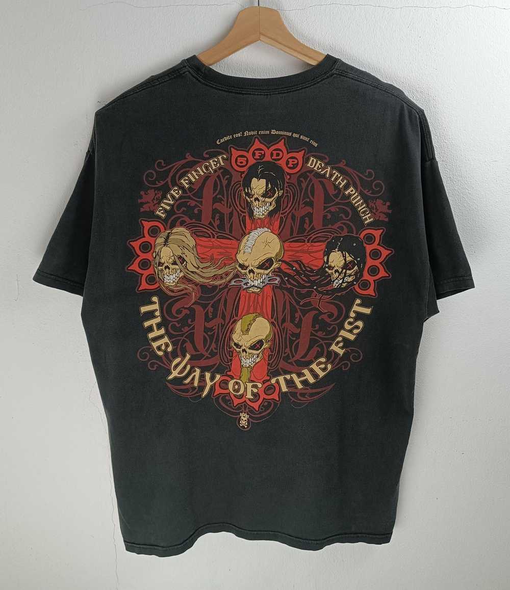 Band Tees × Streetwear × Vintage VINTAGE Y2K FIVE… - image 4