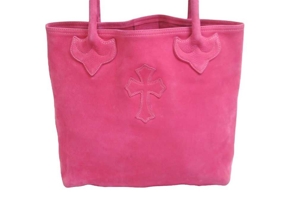 Chrome Hearts Chrome Hearts Pink Cross Tote - image 2