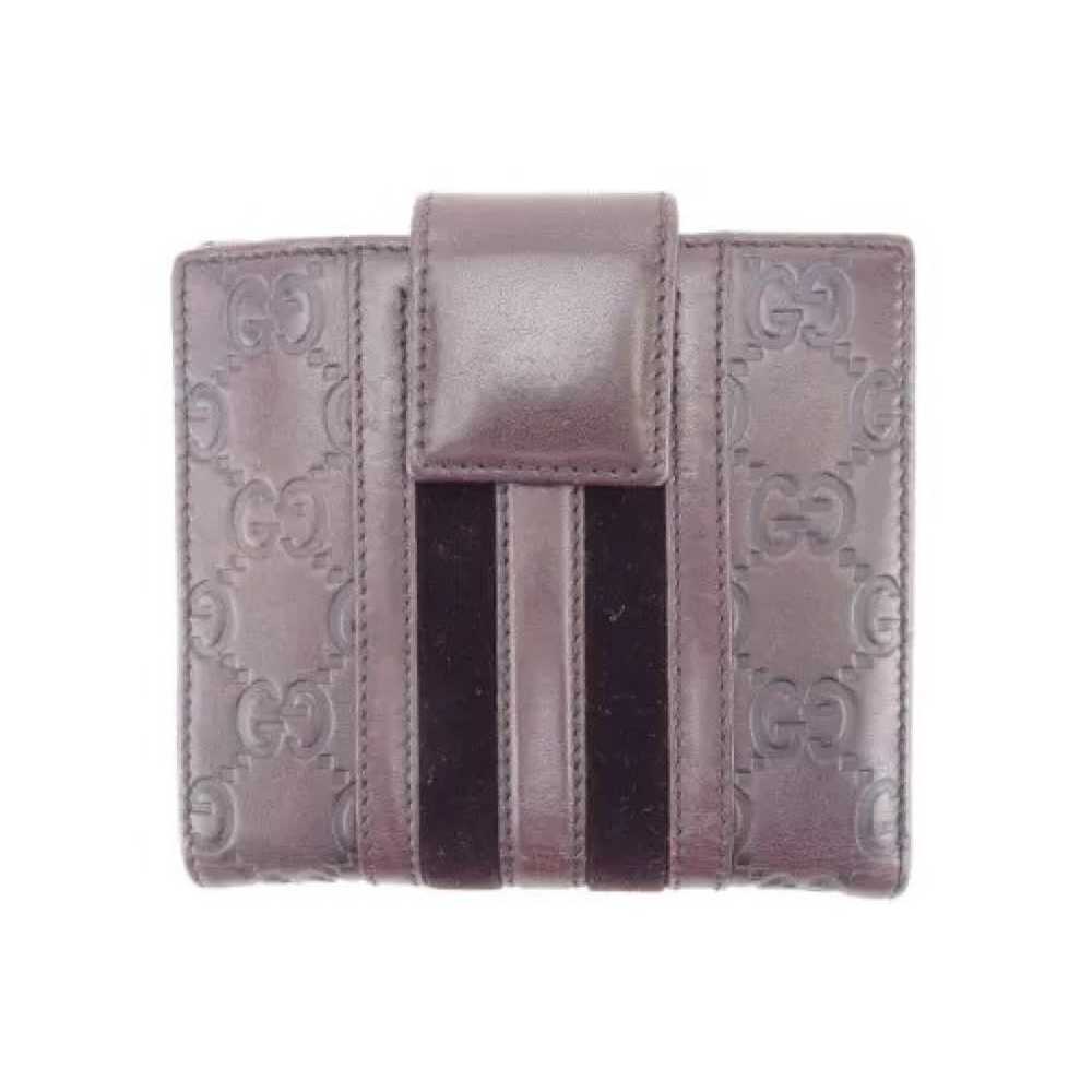 Gucci Jackie 1961 leather card wallet - image 2