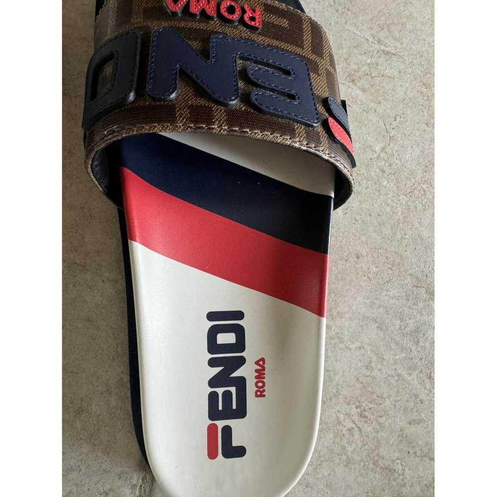 Fendi Leather sandal - image 3