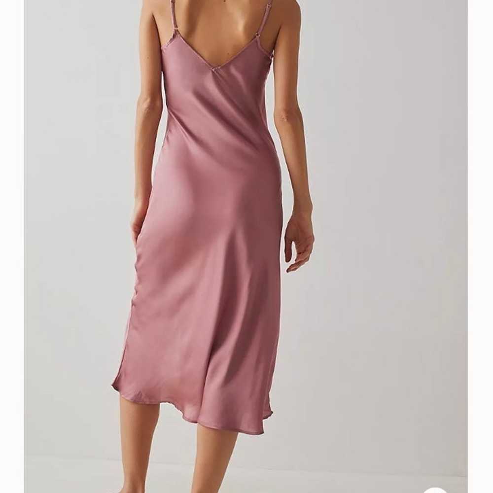 Free People Right This Way Bias Slip Dress L NWOT - image 2