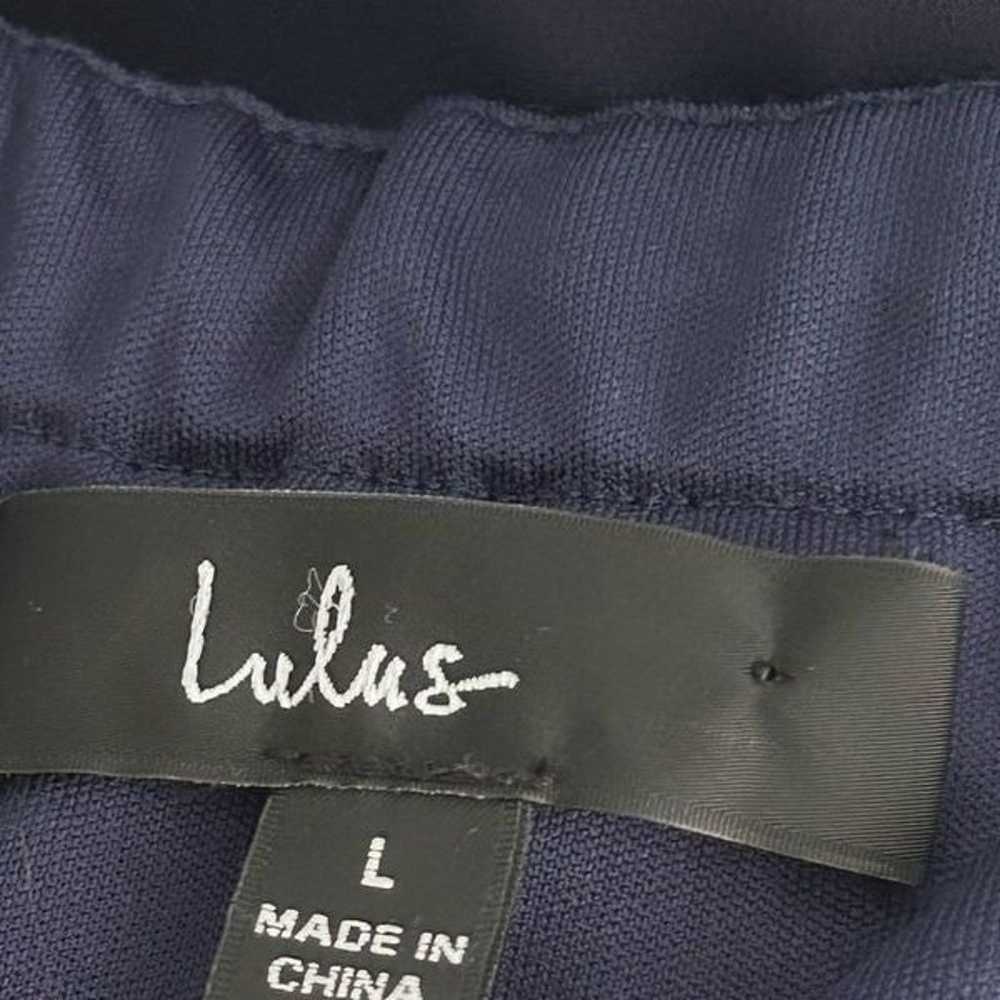 Lulus Easy Elegance Navy Blue Pleated Strapless M… - image 9