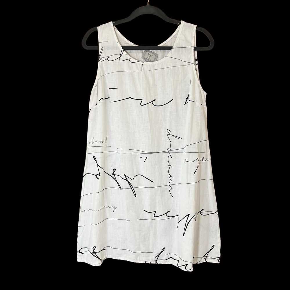 Chalet Et Cici Dress Linen Lagenlook Minimal Brea… - image 2