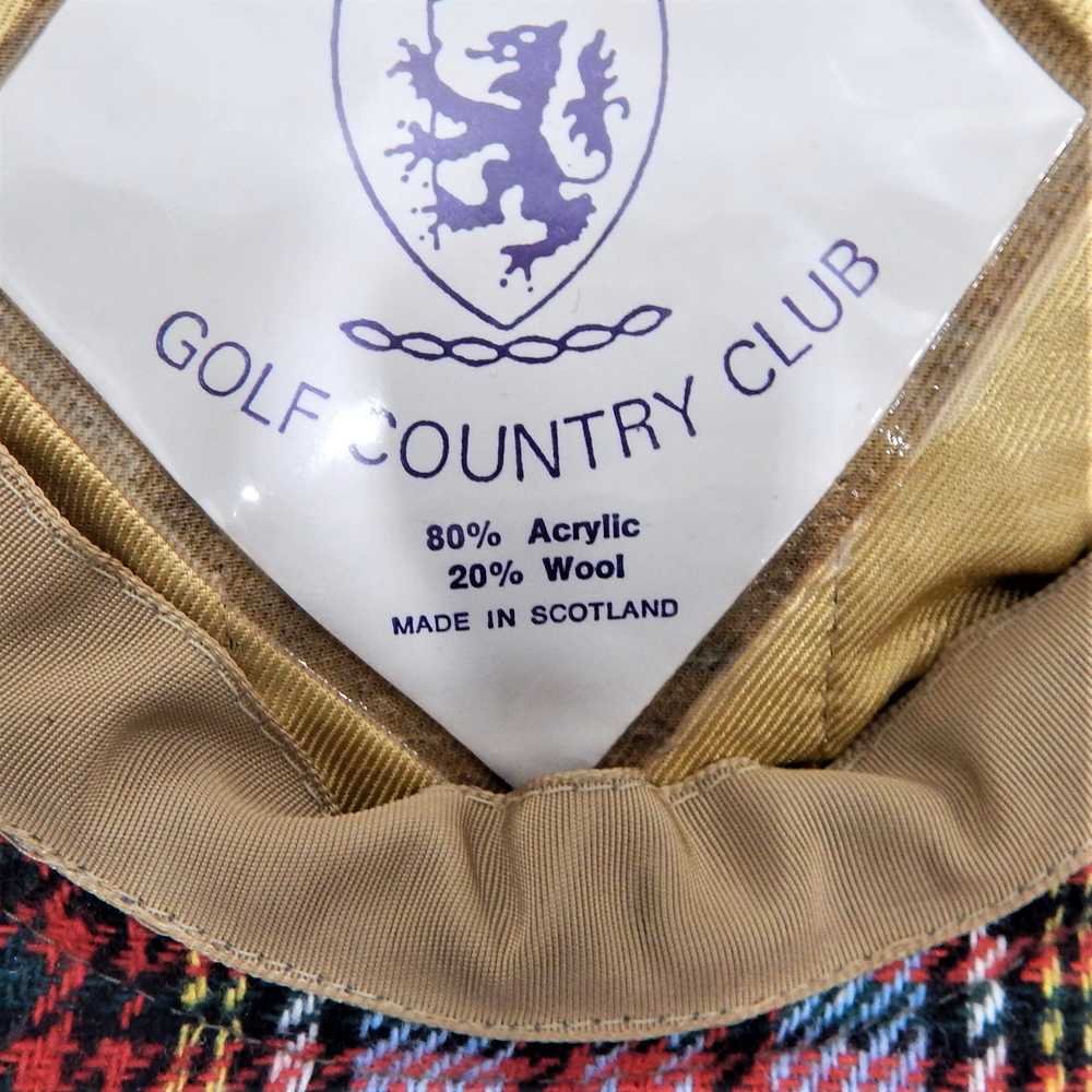 Vintage Old Course St Andrews Plaid Golf Cabbie F… - image 8