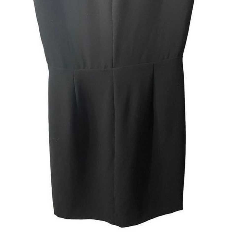 Aritzia Babaton Phenoix Black Mini Dress Size 0 - image 6