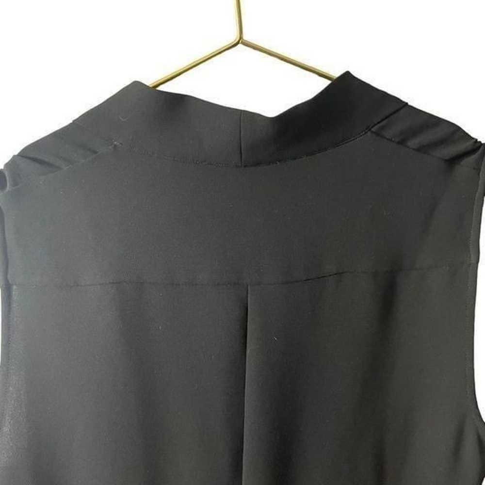 Aritzia Babaton Phenoix Black Mini Dress Size 0 - image 8