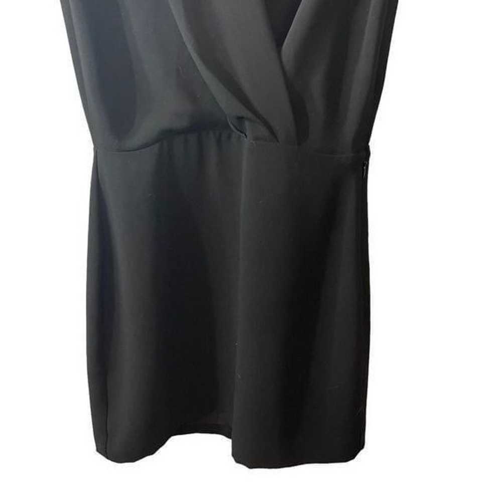 Aritzia Babaton Phenoix Black Mini Dress Size 0 - image 9