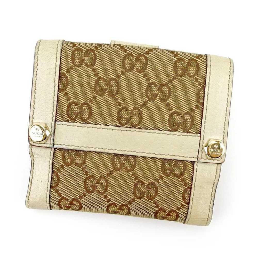 Gucci Jackie 1961 cloth card wallet - image 10