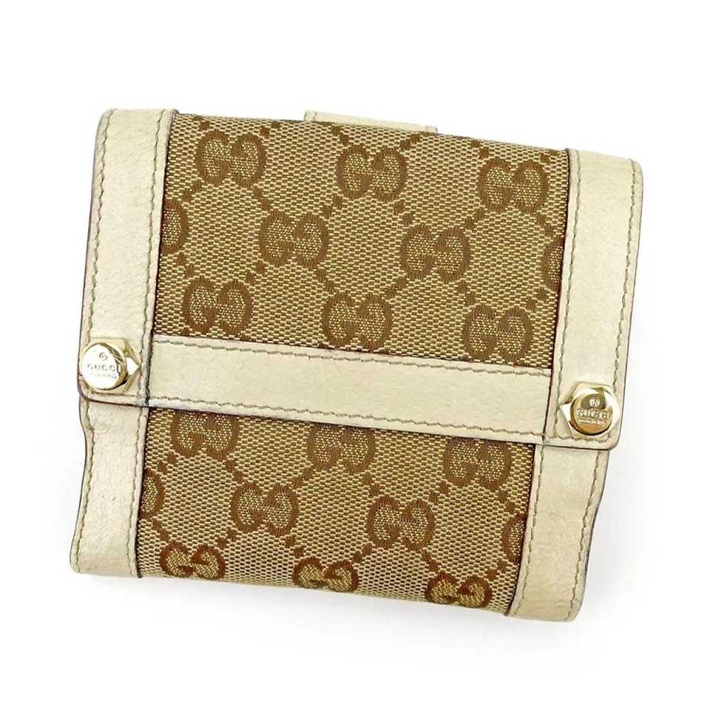 Gucci Jackie 1961 cloth card wallet - image 8