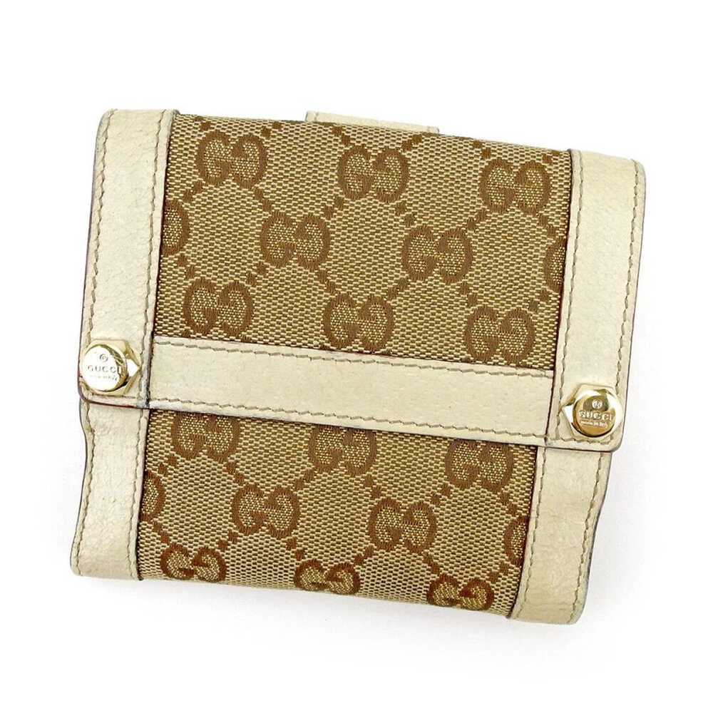 Gucci Jackie 1961 cloth card wallet - image 9