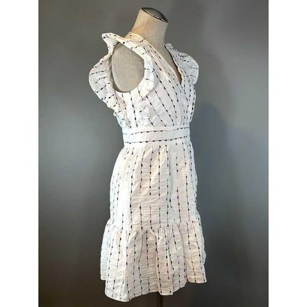 Donna Morgan Flutter-Sleeve Two-Tier Mini Dress i… - image 3