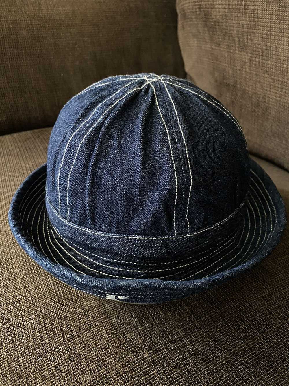 Hat × Japanese Brand × Streetwear Unisex Denim Bu… - image 1