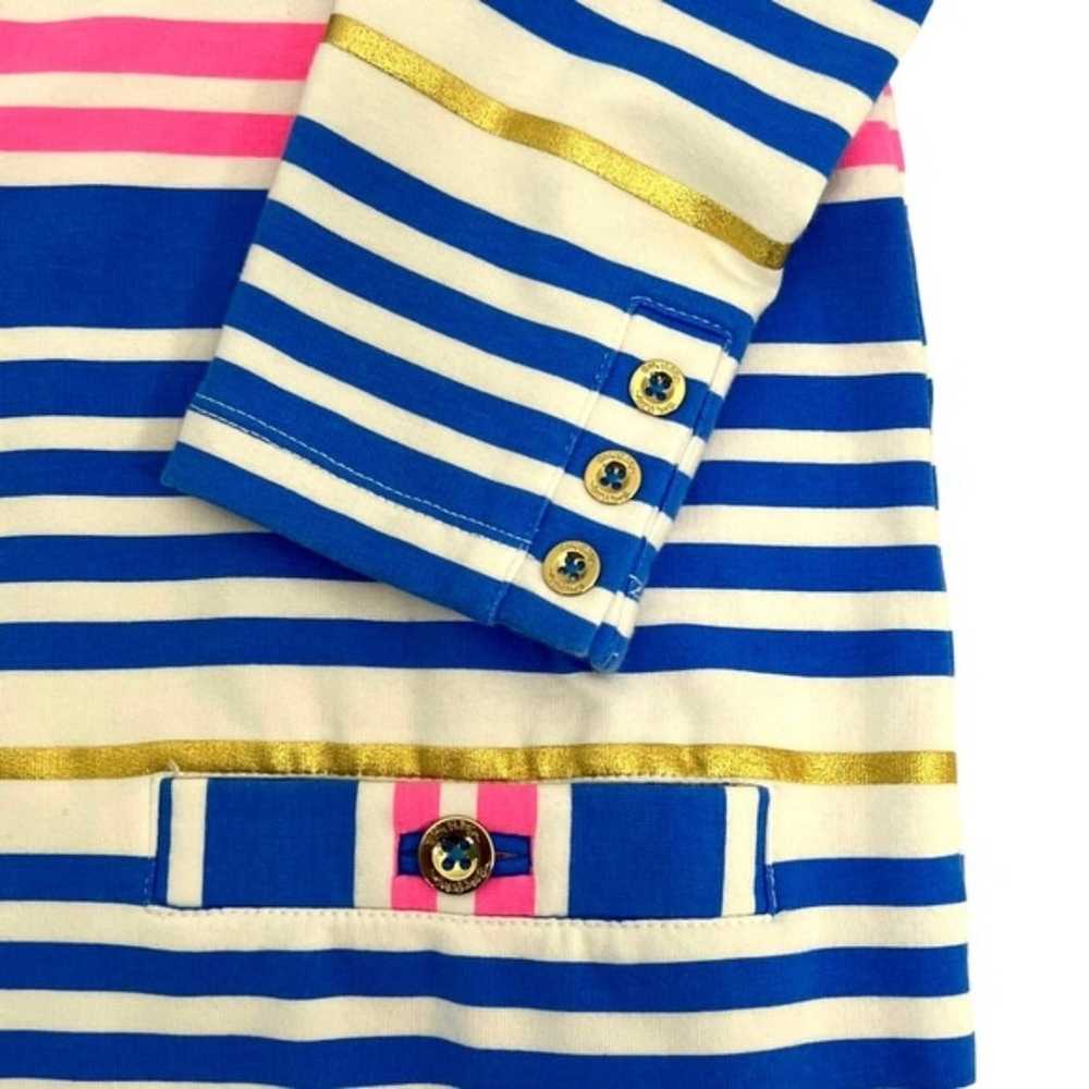 Lilly Pulitzer Lena Tiki Stripe Dress Tunic Multi… - image 6