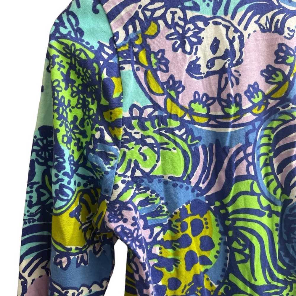 Lilly Pulitzer 100% Pima Cotton Long Sleeve XS Ch… - image 7