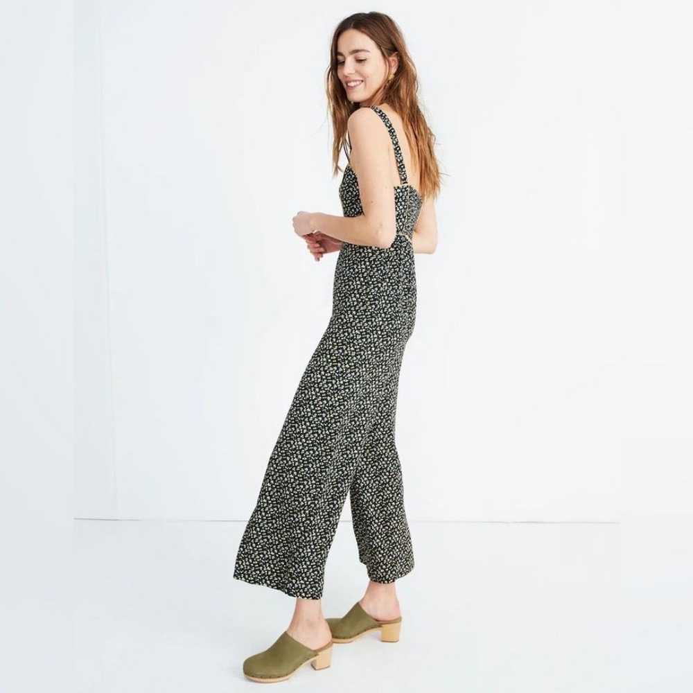 EUC Madewell Button-Front Wide-Leg Jumpsuit Playg… - image 1