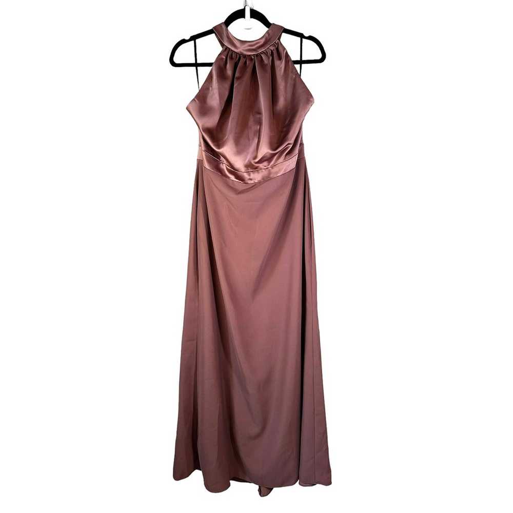 After Six High Neck Open Back Maxi Dress Gown Sie… - image 3
