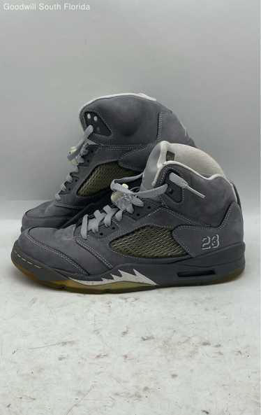 Nike Jordan 5 Retro Wolf Gray Mens Shoes Size 10