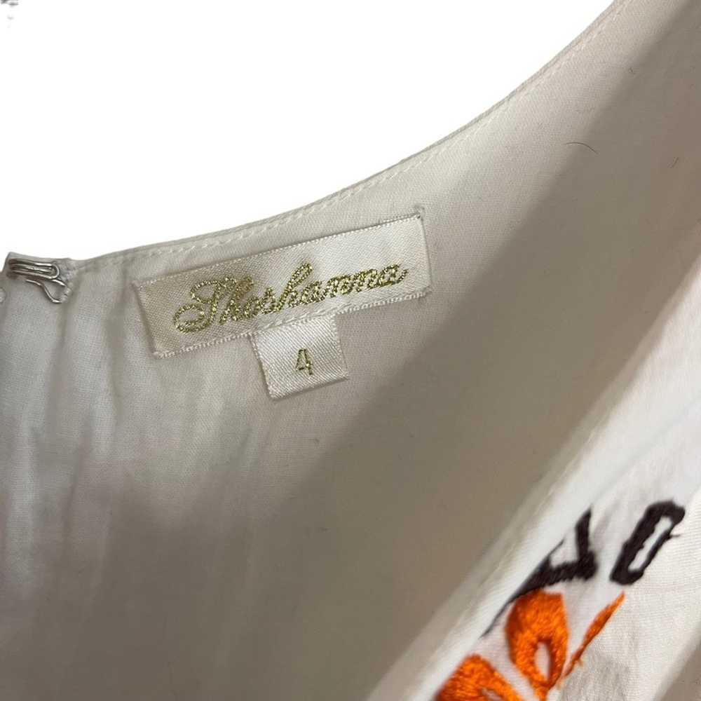 Shoshanna White Embroidered Sleeveless Dress - image 3