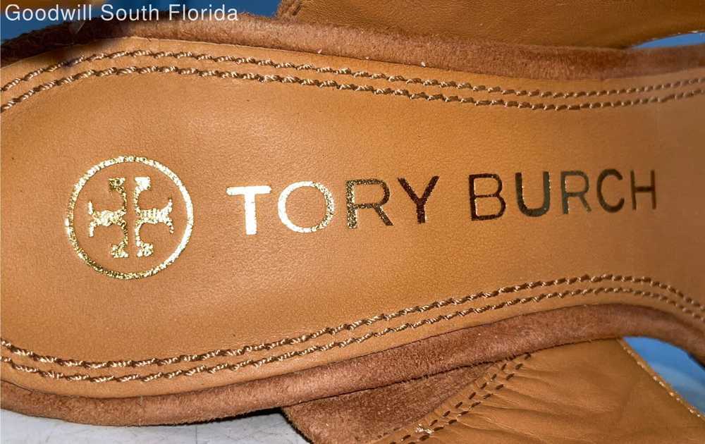 Tory Burch Womens Brown Low Heel Shoes Size 6 - image 6