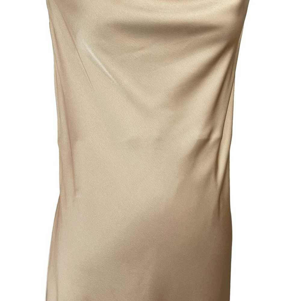 New ~ Show Me Your MuMu ~VeRona Cowl Dress Gold s… - image 7