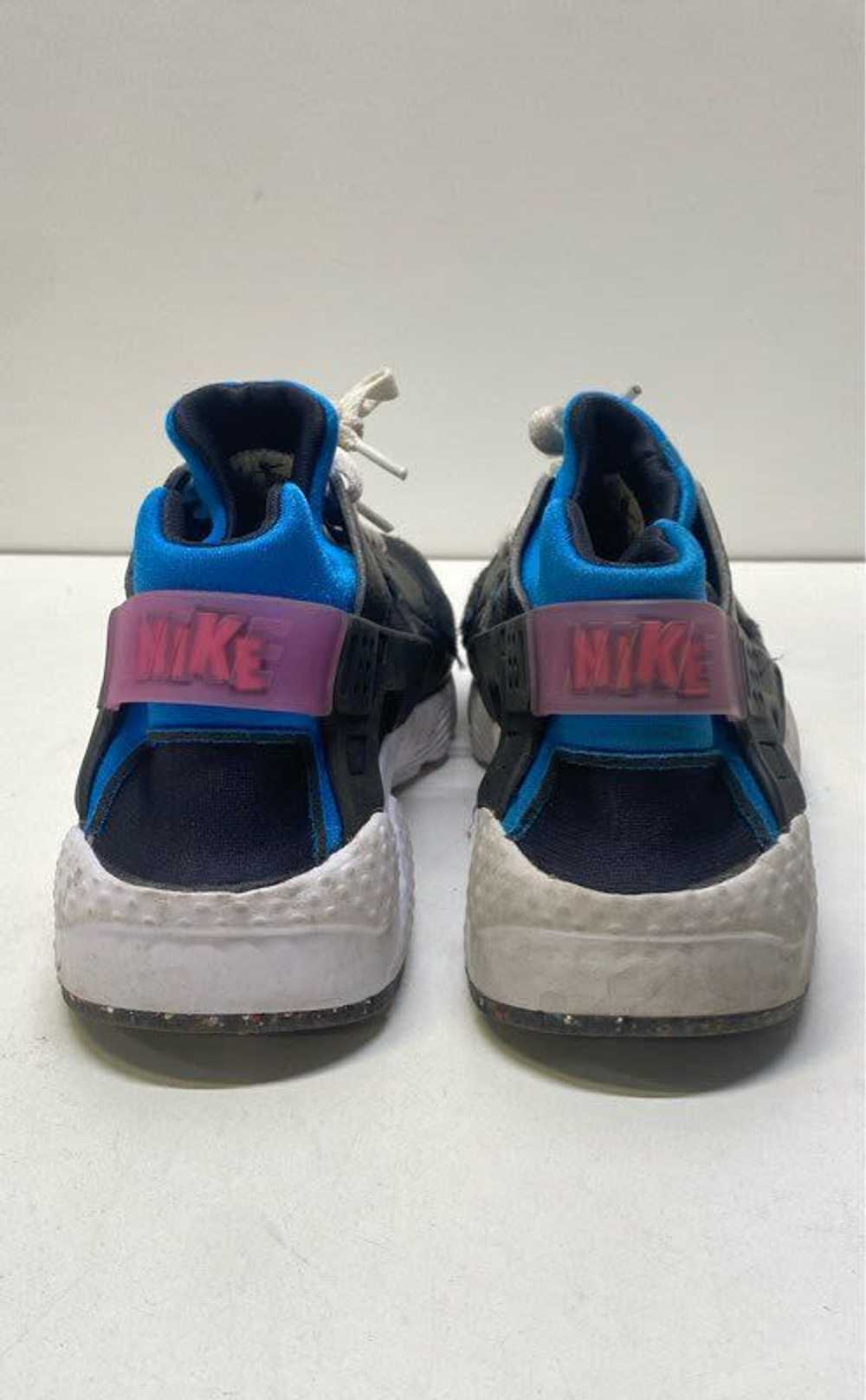 Nike Air Huarache Run Black Photo Blue Active Pin… - image 4