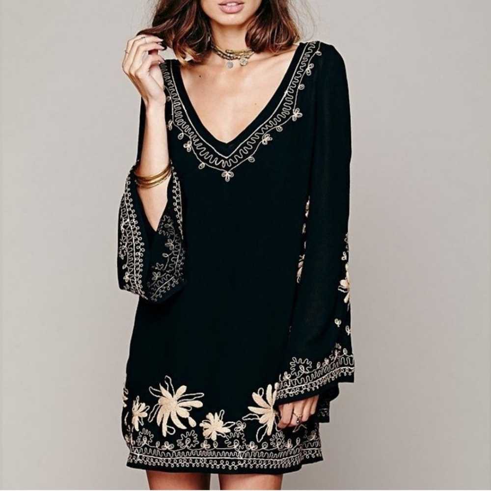 Free People Skyfall Embroidered Long Sleeve Dress - image 7