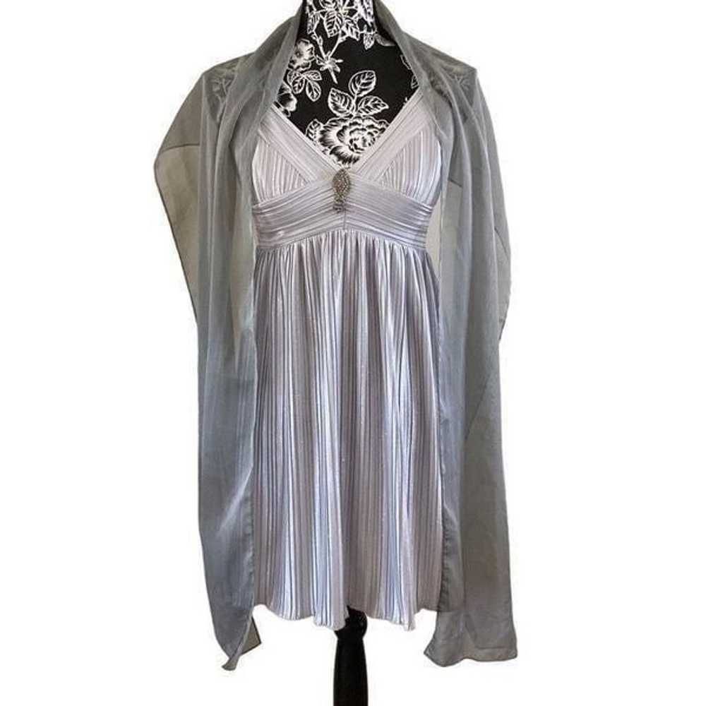 Vintage As U Wish Formal Mini Dress Embellished R… - image 2