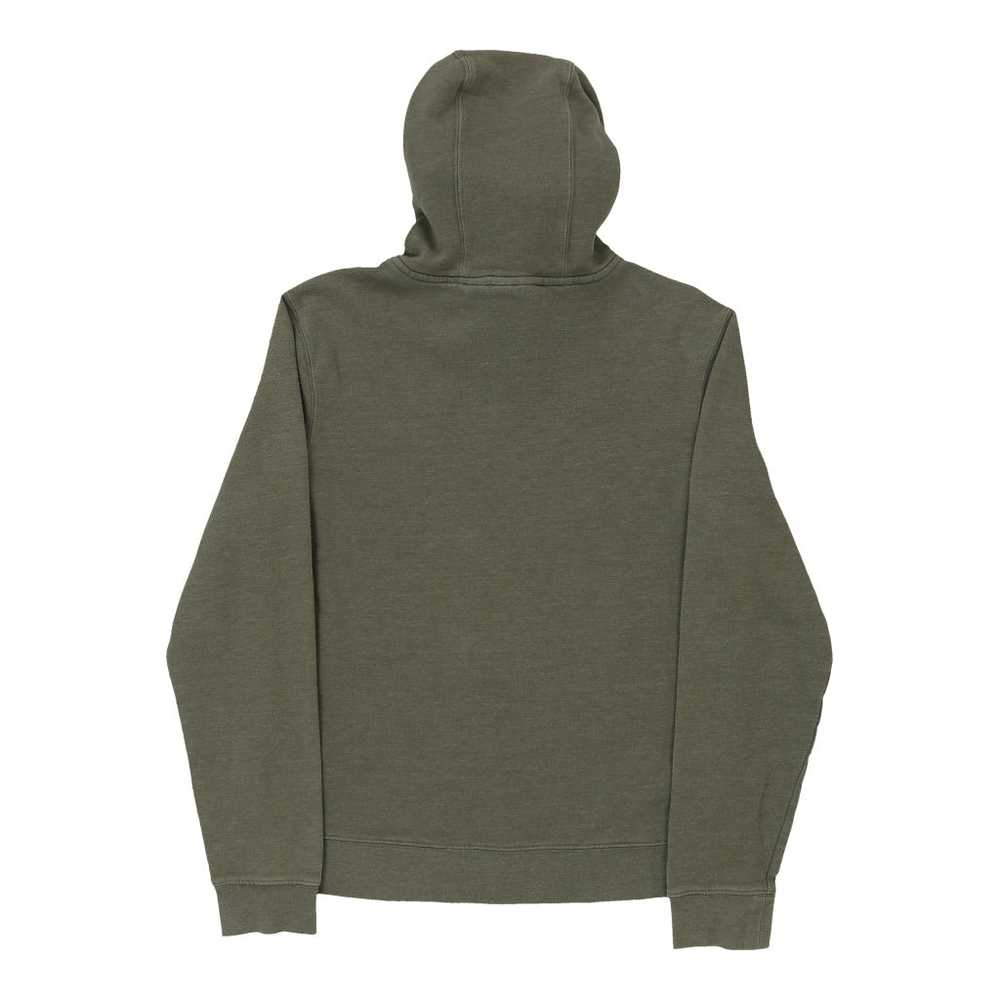 Marmot Spellout Hoodie - Small Green Cotton Blend - image 2