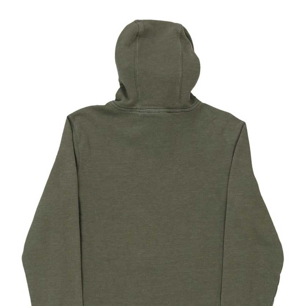 Marmot Spellout Hoodie - Small Green Cotton Blend - image 5