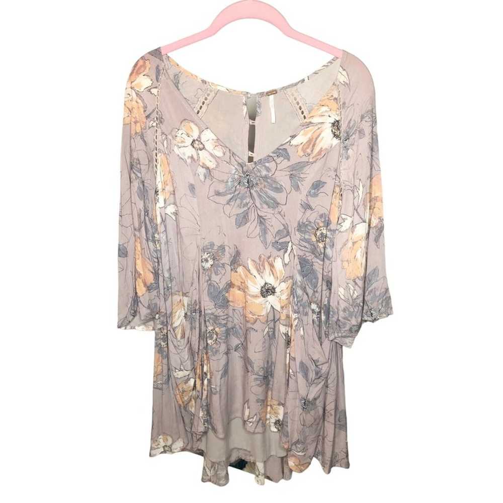 Free People Eyes On You Floral Mini Dress - image 1