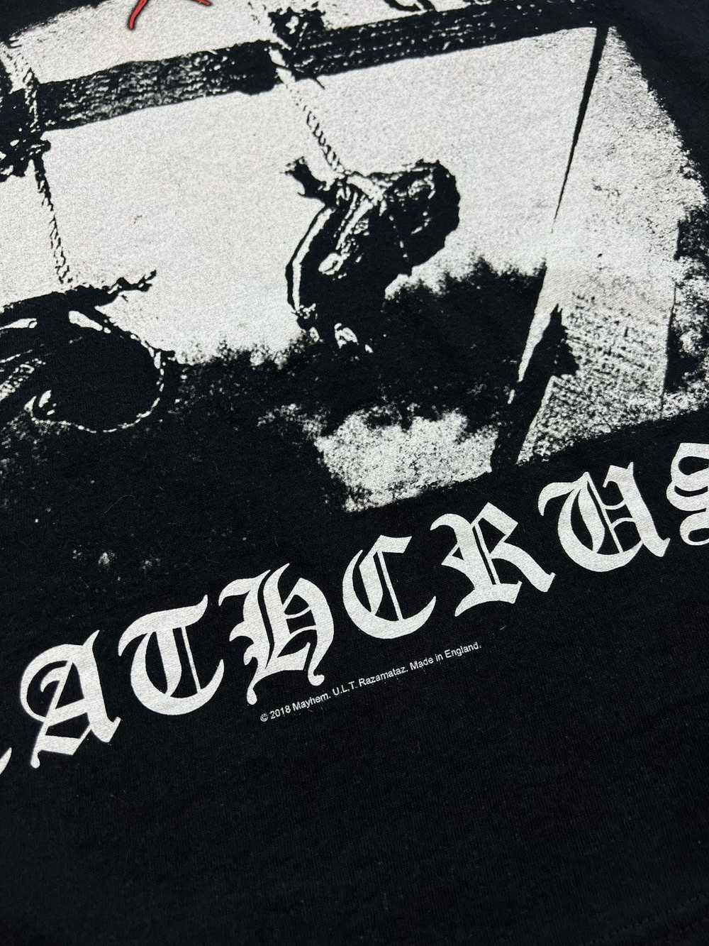 Band Tees × Vintage Vintage Mayhem DeathCrash T-S… - image 3